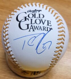 Autographed TYLER O'NEILL Official Gold Glove Major League Baseball