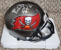 Autographed RICHARD SHERMAN Tampa Bay Buccaneers Mini Helmet