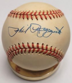 Autographed PHIL RIZZUTO Official American League Baseball