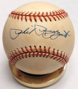 Autographed PHIL RIZZUTO Official American League Baseball