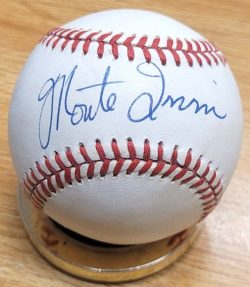 Autographed Monte Irvin Rawlings Official National League Baseball