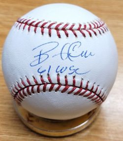 Bob Cerv "61 WSC" Autographed Official Major League Baseball