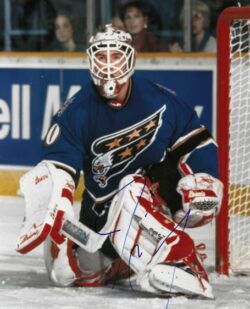 Autographed JIM CAREY 8X10 Washington Capitals Photo
