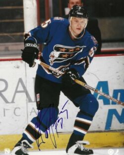 Autographed SERGEI GONCHAR 8X10 Washington Capitals Photo