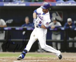 AUTOGRAPHED KIRK NIEUWENHUIS 8X10 New York Mets photo