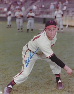 Autographed BOB LEMON 8x10 Cleveland Indians Photo