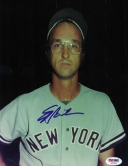 AUTOGRAPHED ED BRINKMAN 8x10 New York Yankees Photo PSA