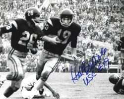 Autographed HAL BEDSOLE USC Trojans 8X10 Photo