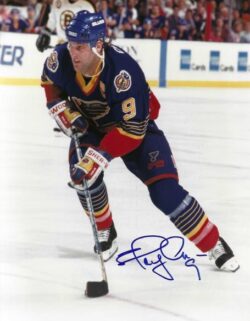 Autographed  SHAYNE CORSON 8X10 St. Louis Blues Photo