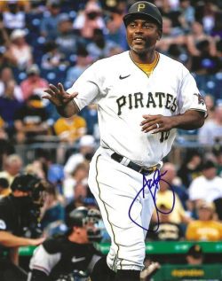 AUTOGRAPHED TARRICK BROCK  Pittsburgh Pirates 8x10 Photo