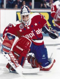 Autographed DON BEAUPRE 8X10 Washington Capitals photo