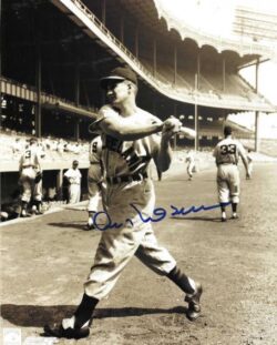 AUTOGRAPHED AL ROSEN 8X10 Cleveland Indians Photo