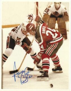 Autographed AARON BROTEN 8x10 New Jersey Devils Photo