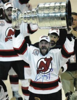 Autographed KEN DANEYKO 8X10 New Jersey Devils Photo