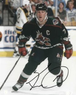 Autographed KEITH TKACHUK 8X10 Phoenix Coyotes Photo