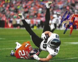 Autographed JACK STOLL 8X10 Philadelphia Eagles Photo