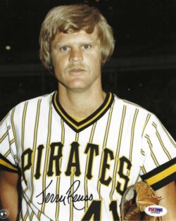 AUTOGRAPHED JERRY REUSS Pittsburgh Pirates 8x10 Photo PSA/DNA