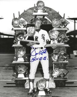 AUTOGRAPHED JIM KAAT "16X GG" 8X10 Chicago White Sox Photo