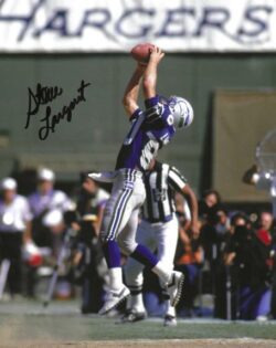 Autographed STEVE LARGENT HOF 8X10 Seattle Seahawks photo