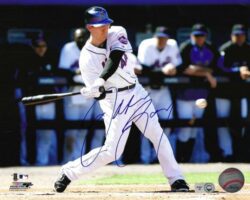 AUTOGRAPHED JASON BAY 8x10 New York Mets Photo MLB