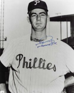 AUTOGRAPHED DOM DEMETER 8X10 Philadelphia Phillies Photo