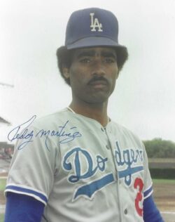 AUTOGRAPHED TEDDY MARTINEZ 8X10 Los Angeles Dodgers photo