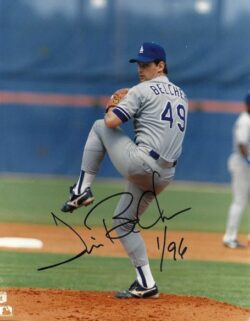 AUTOGRAPHED TIM BELCHER 8X10 Los Angeles Dodgers photo