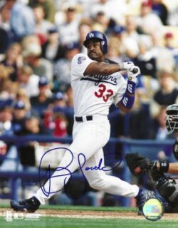 AUTOGRAPHED BRIAN JORDAN 8X10 Los Angeles Dodgers photo
