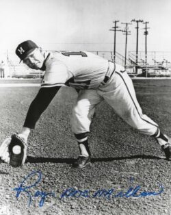 AUTOGRAPHED ROY MCMILLAN 8X10 Milwaukee Braves photo