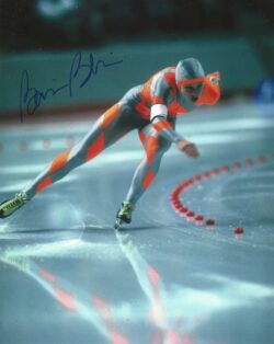 Autographed BONNIE BLAIR Photo - Gold Medal Winner