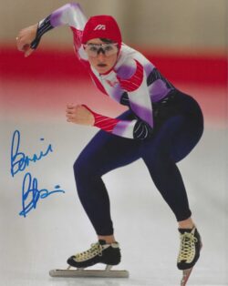 Autographed BONNIE BLAIR Photo - Gold Medal Winner