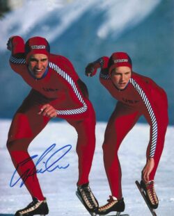 Autographed ERIC HEIDEN Photo - Gold Medal Winner