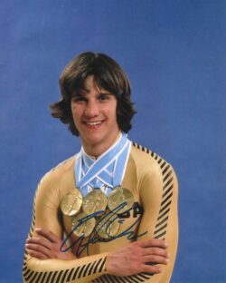 Autographed ERIC HEIDEN Photo - Gold Medal Winner