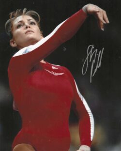 Autographed SHANNON MILLER 8x10 Photo - Olympic Gymnast