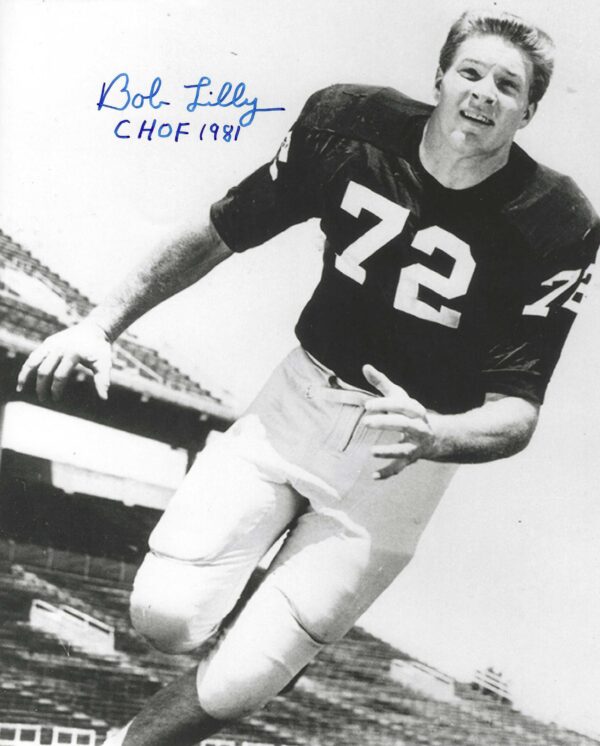 Autographed  BOB LILLY 8x10 Dallas Cowboys Photo