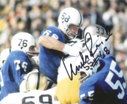 Autographed MIKE REID 8X10 Penn State NITTANY LIONS Photo