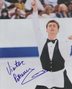 Autographed VIKTOR PETRENKO 8x10 Photo - Winter Olympics Figure Skating