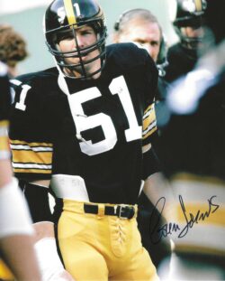 Autographed LOREN TOEWS PITTSBURGH STEELERS 8x10 photo