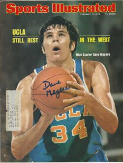 Autographed DAVE MEYERS UCLA Bruins Sports Illustrated Magazine