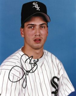 AUTOGRAPHED JASON BERE 8X10 Chicago White Sox Photo