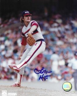 AUTOGRAPHED LAMARR HOYT 8X10 Chicago White Sox Photo
