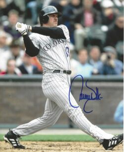 AUTOGRAPHED  Larry Walker 8x10 Colorado Rockies Photo