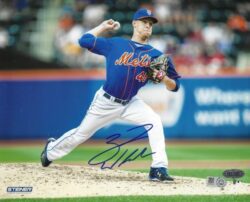 AUTOGRAPHED ZACK WHEELER 8x10 New York Mets photo Steiner