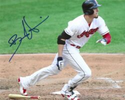AUTOGRAPHED BRADLEY ZIMMER 8X10 Cleveland Indians Photo