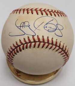 Autographed JEFFREY HAMMONDS  Official American League Baseball