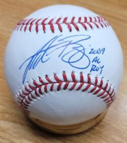 Autographed ANDREW BAILEY  "2009 AL ROY" Official Major League Baseball