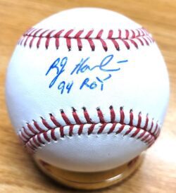 Bob Hamelin "94  ROY" Autographed Official Major League Baseball