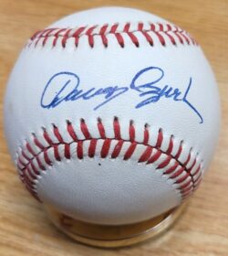 Autographed DANNY OZARK Official National League Baseball