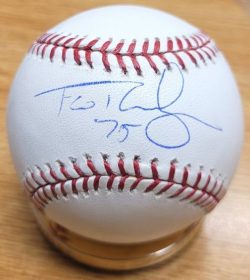 Autographed FRANCISCO RODRIGUEZ Official Major League Baseball MLB