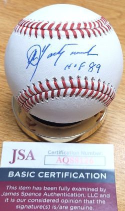 Autographed Carl Yastrzemski "HoF '89" Rawlings Official Major League Baseball JSA